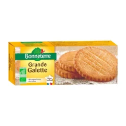 Grande galette pur beurre bio paquet Bonneterre - 175 g