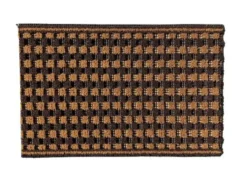 Grattoir en granit marron Sweetsol - 60 x 40 cm