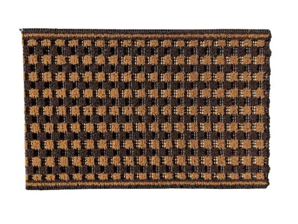 Grattoir en granit marron Sweetsol - 60 x 40 cm