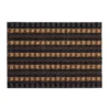 Grattoir marron Sweetsol Korail - 60 x 40 cm