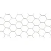 Grillage Galvanex maille hexagonale 2,5 cm Métal galvanisé Gris L10 m x H50 cm