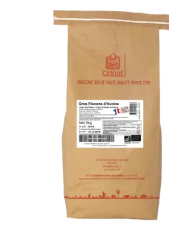 Gros flocons d'avoine bio - Prix au kilo