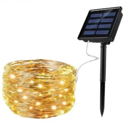 Guirlande Stellina 50 LED effet blanc chaud 8 fonctions - 5 m
