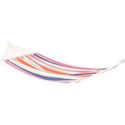 Hamac à barres simple orange sunrise 300 x 140 cm