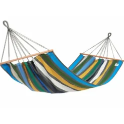Hamac coloris multicolore brasilia en polypropylène Brasilia Jobek Hamac Kolor - 300 x 100 cm