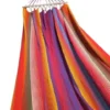 Hamac GraphiK Chromalys coloris multicolore en coton - 30 x 140 cm