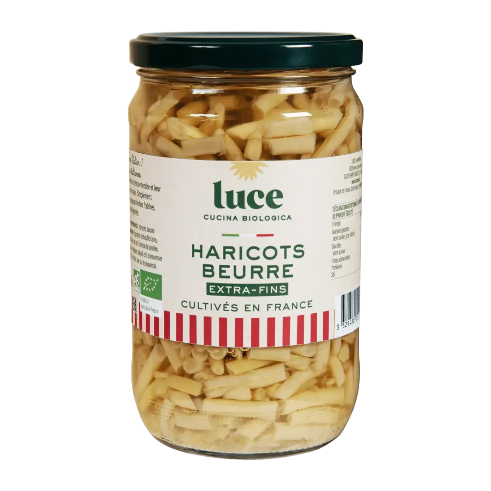 Haricots beurre extra fins Luce - 660 g