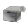 Housse pour fauteuil opaque de coloris anthracite en polyester
