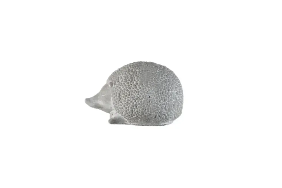 Hérisson en ciment gris Pot&Déco - 9 x 7,5 x 6 cm