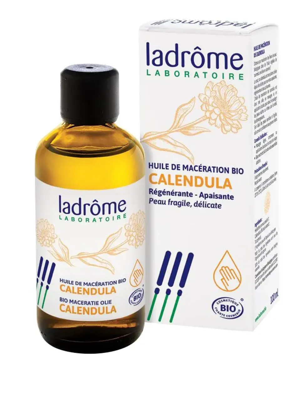 Huile de massage de calendula 100 ml