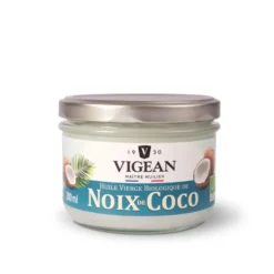 Huile de noix de coco bio Vigean - 20 cl