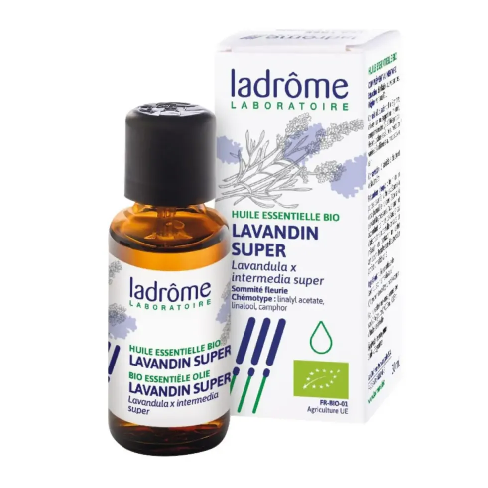 Huile essentielle bio de Lavandin super Ladrôme - 30 ml