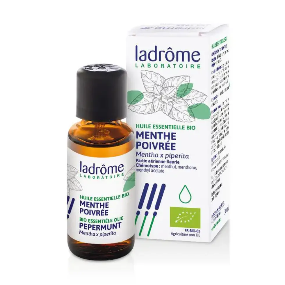 Huile Essentielle de menthe poivrée bio Ladrôme - 30 ml