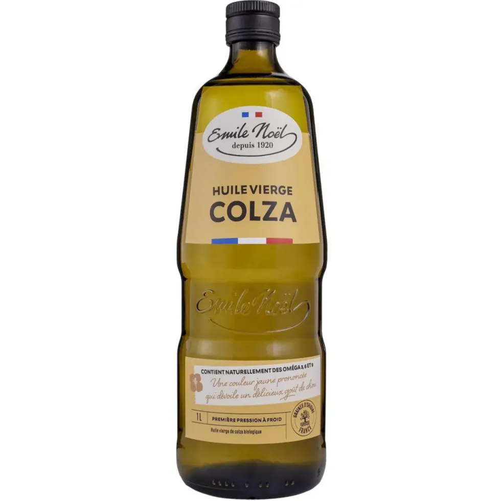 Huile Vierge de Colza bio bouteille 1L