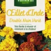 Œillet d'Inde Double nain varié Vilmorin - graines à semer