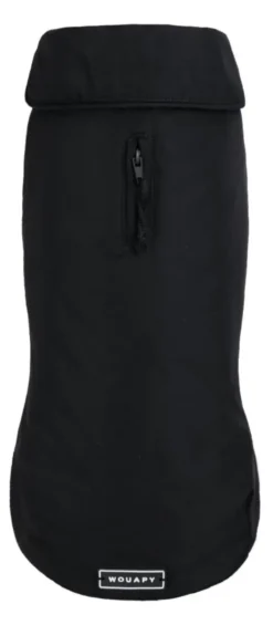 Imperméable pour chien coloris noir Wouapy Economic - taille 52