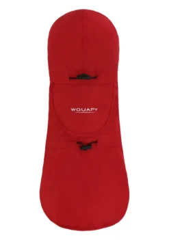 Imperméable pour chien coloris rouge pliable Wouapy Essentiel - taille 50