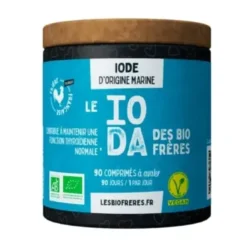 Iode bio d’origine marine Les bio frères le Ioda - 90 comprimés