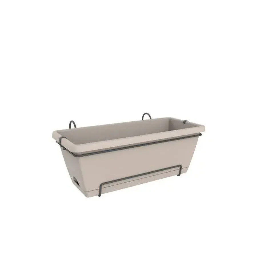 Jardinière Barcelona et support - 59,2x25x20,2 cm