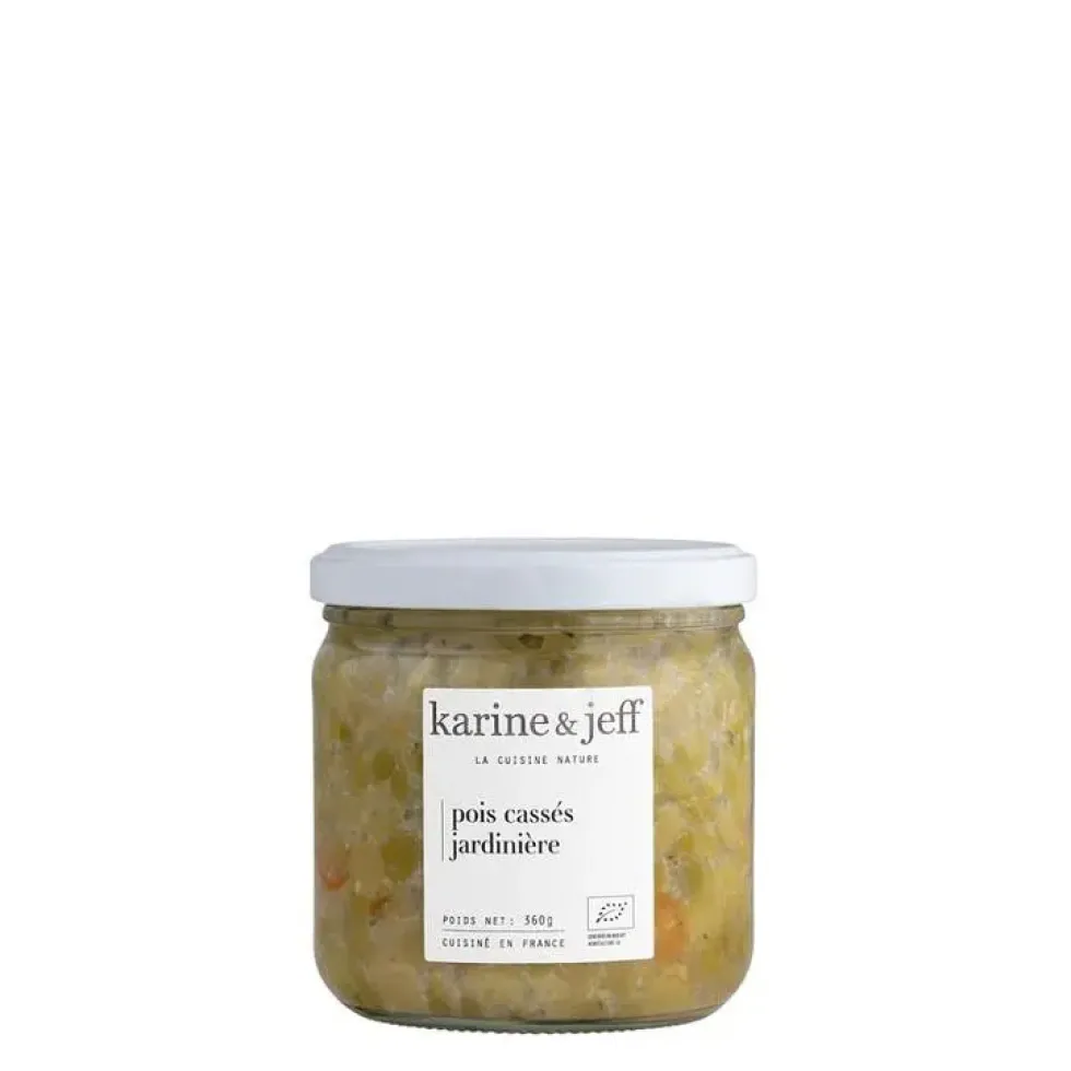 Jardinière de pois cassés bio 360 g