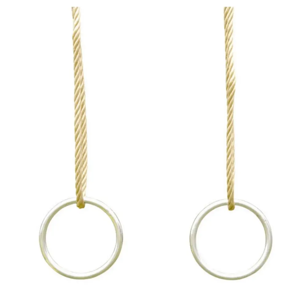 Jeu d’anneaux en métal pour portique Ø 13 cm