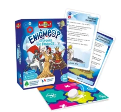 Jeu de cartes Bioviva Énigmes Histoire de France