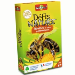 Jeu de cartes Défis Nature Abeilles et autres pollinisateurs aux Éditions Bioviva