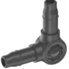 Jonction en L 3/16 Easy & Flexible coloris noir boîte de 10 Gardena - 4,6 mm