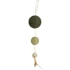Jouet à griffer pour chat coloris vert Bobby Plume - 55 x 12 cm