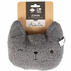 Jouet pour chat coloris gris coussin à remplissage d'herbes Happy Cat D&D Home Zoran - 19 x 5 x 16 cm