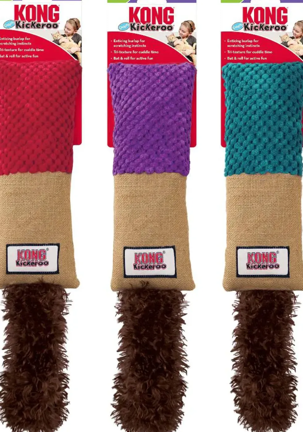 Jouet pour chat coloris multicolore Kong