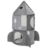 Jouet pour chat tour à chat Fusée Vesper Rocket Ship Catit coloris bleu
