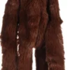 Jouet pour chien coloris marron peluche singe Flamingo Madina - Taille S 17 x 12 x 57 cm
