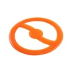Jouet pour chien en caoutchouc coloris orange anneau Bionic Toss-N-Tug