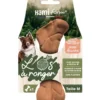 Jouet pour chien os à ronger goût bacon naturel et végétal Hami form - Taille M