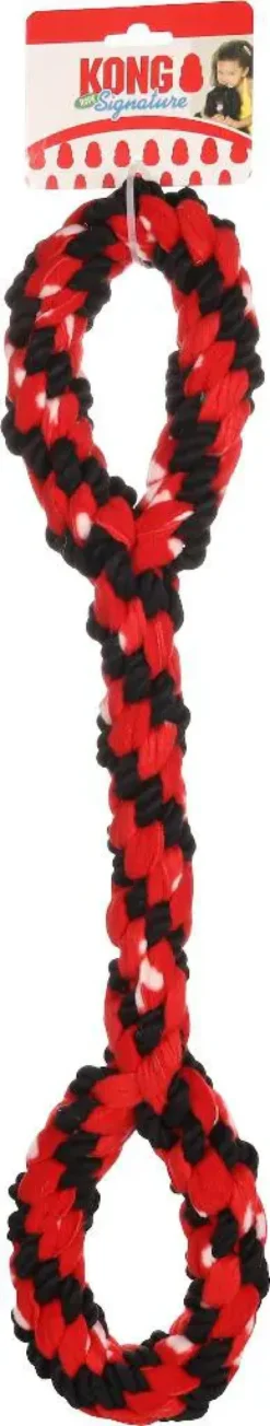 Jouet pour chien Signature Double Tug coloris multicolore Kong