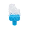 Jouet rafraîchissant pour chien en forme de glace bleue Wouapy Fresh