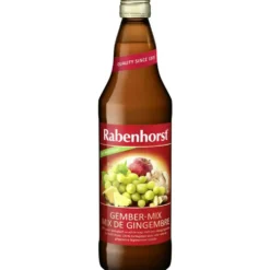 Jus de fruits Mix de gingembre bio en bouteille de 75 cl