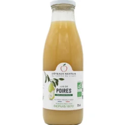 Jus de poires bio Coteaux Nantais - 75 cl