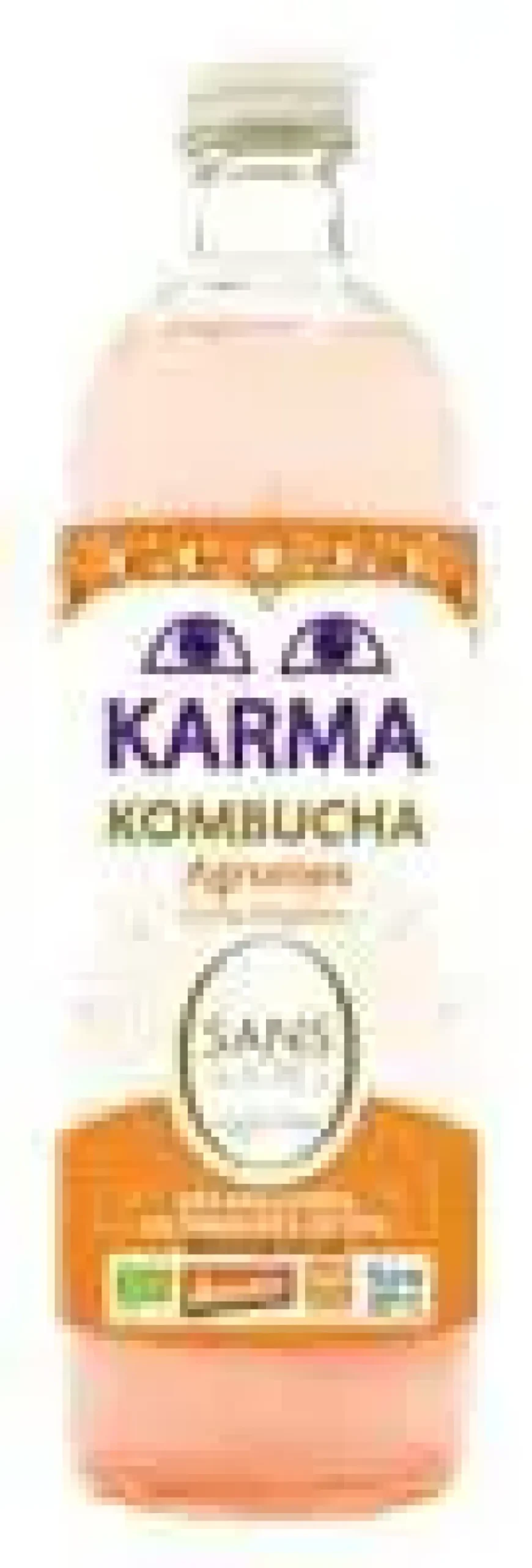 Karma kombucha aux agrumes sans sucre bio en bouteille de verre Karma - 75 cl