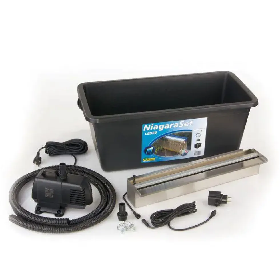 Kit cascade Ubbink Niagara Set 60 cm LED