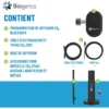 Kit CO2 Booster Biogents pour piège à moustiques
