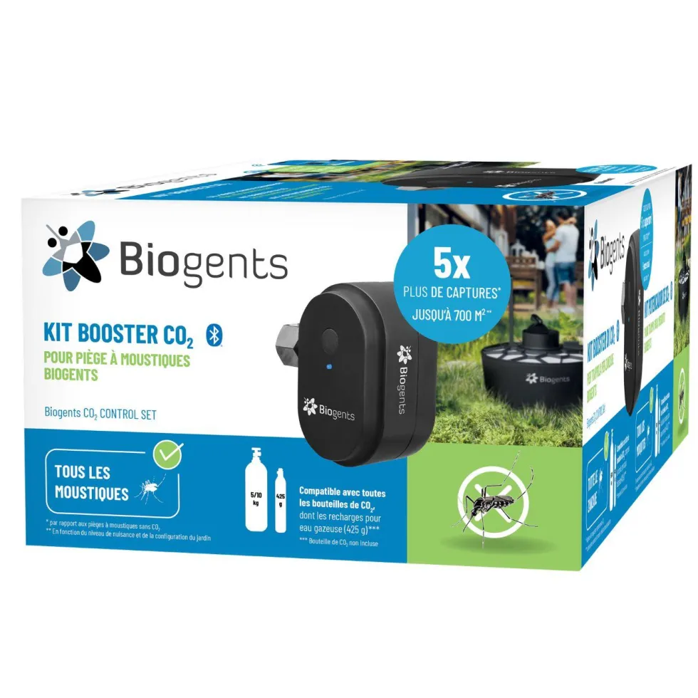Kit CO2 Booster Biogents pour piège à moustiques