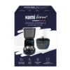 Kit distributeur de croquettes et fontaine à eau pour chat et petit chien coloris noir programmable HamiForm