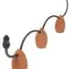 Kit tout équipé d'arrosage autonome en terre cuite Guirland-Oyas® - 1,5 m (3 oyas en taille M)