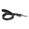 Laisse pour chien coloris noir en nylon tressé Bobby Safe 3 positions – Taille M
