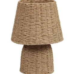 Lampe de table en corde de papier naturelle - Ø 23 x H 32 cm