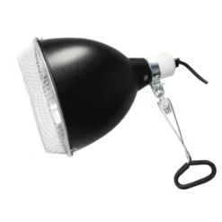 Lampe pour vivarium Reptile Planet Black Clamp 22 - Ø 22 x H 24,5 cm