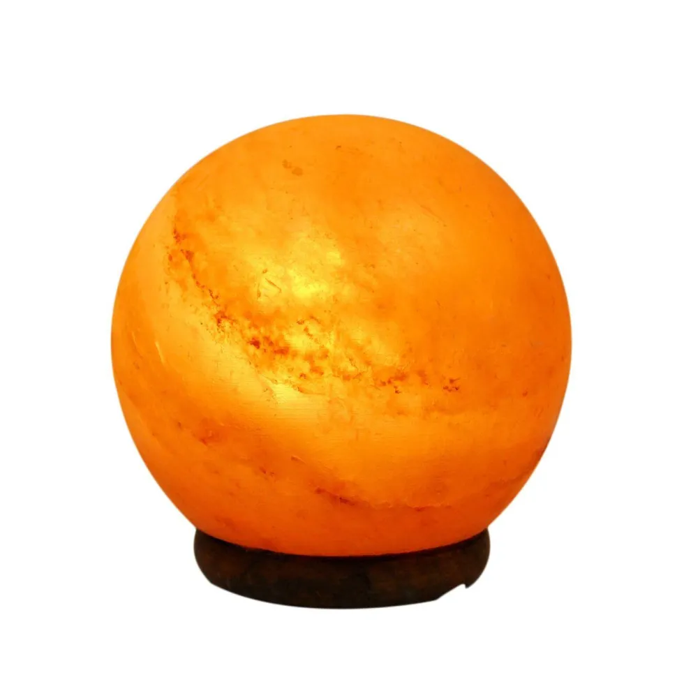 Lampe sphère en sel de l’Himalaya Idea for Project - 2 kg
