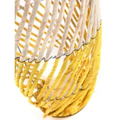 Lanterne dread bicolore petit modèle Ø 21 x H 42/54 cm